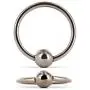 Extreme Best Wow Sex ~ Delux Cock Steel Penis Rring with 3/8&quot Ball (1.18&quot 3cm ID)