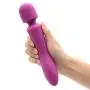 Upgraded Computer LED New Heating Vibrator-10 Speed USB Cabless Rechargeable Weaterproof Massager for Neck, Shoulder, Myofascial, Back, Leg, Waist (Modena)