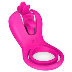 GRADYBROW Vibranting Lasting Rooster r-i-ng for Men Waterproof Pěnǐs Ring Male Rings Soft Silicone Vibrantor