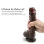 Beauty Molly Superior 8 Inch Realistic Dildo With Suction Cup anal sex toys, 11.8 Ounce