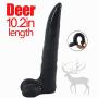 Romi Animal Penis 10.2" Ultra Long Realistic Deer Elk Dildo Cock Anal Plugs Artificial Sex Toys