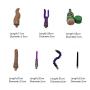 Round Powerful Sex Machines Thrusting Pumping Gun, Automatic Love Fucking Machine with Dildos Vagina Cup Masturbation Attachments