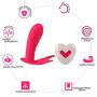 Eletric Vibrator Wireless Handheld Wand Massager Waterproof with Remote Soft Silicone, USB Rechargeable, Powerful but Quiet, Gift for Girlfriend (Rose Pink)