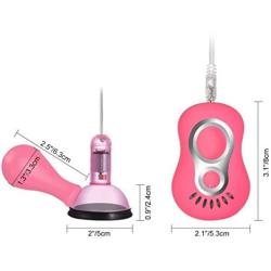 Adűllt Toy for Couple Pleasure 7-Mode ŇiƥƥⱢe Sucker Vǐb-raňtor Vibř Ating вreåst Powerful ŇiƥƥⱢes Stimulator Multi-Purpose вreåst Sucking Cup Massager with Remote Control