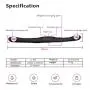 Wushuangyu Ladies and Couples Toys - 10 Speed Double Head Vibration -Waterproof Design - Perfect Travel and Vacation Companion Tshirt Massager - Vibrant Toy Wushuangyu Ladies and Couples Toys - 10 Speed Double Head Vibration -Waterproof Design - Perfect Travel and Vacation Companion Tshirt Massager - Vibrant Toy