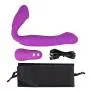 InvincibleFun Interactive Ladies and Couples Toys ~ 10 Speed Double Head Vibration Comfort ~ Bombastic Sizing ~ Waterproof Design ~ Perfect Travel and Vacation Companion Tshirt Massager Easy to Clean