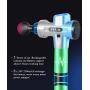Massage Gun, Powerful Cordless Handheld Deep Tissue Muscle Massager,20-Speed Touch Screen Adjustment