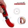 Lipstick Vibrator Bullet Clitoral Vibrator with 12 Speed for Travel Rechargeable Waterproof Adult G-Spot Vibrator Sex Toys for Women (Red) Lipstick Vibrator Bullet Clitoral Vibrator with 12 Speed for Travel Rechargeable Waterproof Adult G-Spot Vibrator Sex Toys for Women (Red)