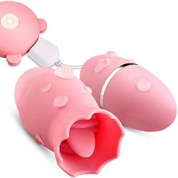 Double Head 7-Speed Waterproof Dual Motor Silent USB Rechargable Small for Deep Tissue Massager Handheld Pink