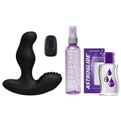 New Updated Caesar 16Mode with 360 Degree Rotating Head & Personal Lubricant with Toy Cleaner Kit