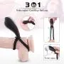 Silicone Vibrating Cock Ring,Penis Ring Vibrator with 15M Remote Control 9 Vibrations, Premium Stretchy Longer Harder Stronger Erection Clitoral Vibrator Adults Sex Toy for Men Women Couples Silicone Vibrating Cock Ring,Penis Ring Vibrator with 15M Remote Control 9 Vibrations, Premium Stretchy Longer Harder Stronger Erection Clitoral Vibrator Adults Sex Toy for Men Women Couples