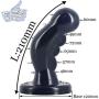 Personal Dicks for Women XL Dilatador Anaels Plug for Men Women (Color : Black)