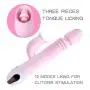 Wushuangyu Realistic Silicone Female Vibrant Toys with 12 Frequency Telescopic and 12 Kinds of Tongue Licking Rechargeable - Vibrant Toy Wushuangyu Realistic Silicone Female Vibrant Toys with 12 Frequency Telescopic and 12 Kinds of Tongue Licking Rechargeable - Vibrant Toy