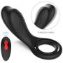 Man Waterproof Male Ring Massage Adǔlt Toys Dicks Play Male Longer Lasting Shake Rooster Cǒckríng with Multi Vibration,Silicone Lǒck Ring Strong Vibration Silicone Massage,T-Shirt