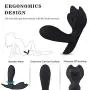 Qhufnng Wand Massager Wearable Novelty Toys with Remote Control Rechargeable for Muscles Neck Shoulder Back Leg Foot Black Qhufnng Wand Massager Wearable Novelty Toys with Remote Control Rechargeable for Muscles Neck Shoulder Back Leg Foot Black
