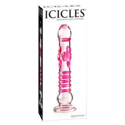 Icicles #6 Hand Blown Glass Massager