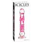 Icicles #6 Hand Blown Glass Massager