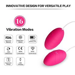 SheLins Clitoris Vibrator Sex Toys for Woman to Stimulate Nipples Wireless and Rechargeable Massager for the Couple