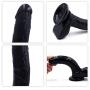 TTQQJJ Big Didos Dicks Lifelike Massagers Size Massager with Strong Suction Cup-Black-mobaidanche TTQQJJ Big Didos Dicks Lifelike Massagers Size Massager with Strong Suction Cup-Black-mobaidanche