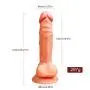 Perfect Size Private Toy Flexible Medical Grade PVC (8.27 Inch, 1.57 Inch) Flesh Color CHUKRUK0918