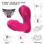 Wearable G-Spot Butterfly Vibrator with Pulsation Function- FIDECH Remote Control Clitoris Dildo with 10 Vibration Modes, Magnetic USB Rechargeable Silicone Adult Sex Toys for Woman, Couples