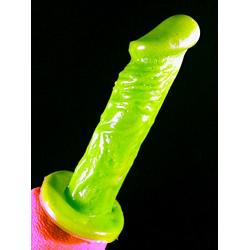 Copy Me! Penis Casting Ultra Kit with Waterproof Remote Control Vibrator, Handle Grip, Color Blast Green
