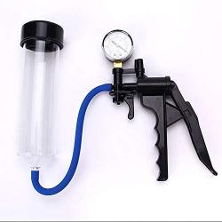 NINEGA Male Penis Pump Enlarger Vacuum Pumps Enlargement to Be Bigger Men Sleeve Growth Enhancer Penis Extender for Man L