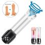 SchwarzSex Male Masturbators Penis Pumps,Electric Vacuum Pumps Sex Toys,Erection Stimulation Trainer with 6 Suction Levels,Artificial Vagina Sexy Masturbation