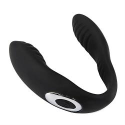 Waterproof 10 Speed Silicone Vibrator Recharge Clitoral G-Spot Massage for Couples Adult Sex Toys for Woman Sex Products (black)