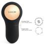 SVAKOM Vibrating Prostate Massager with 2 Powerful Motors for Wireless Pleasure, Anal Plug and G-Spot Vibrator with 10 Stimulation Modes Improve Urinary and Sexual Performance,Black