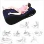Inflatable Multifunctional Sofa - Yoga Chaise Lounge/Relax Chair -Air Sofa Bed with Handcuffs & Leg Cuffs- Portable Magic Cushion Ramp Body Pillow Inflatable Furniture Lounger for Couples with Pump Inflatable Multifunctional Sofa - Yoga Chaise Lounge/Relax Chair -Air Sofa Bed with Handcuffs & Leg Cuffs- Portable Magic Cushion Ramp Body Pillow Inflatable Furniture Lounger for Couples with Pump