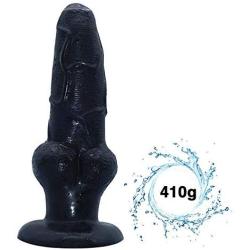 Massaging Vibrant Wand Beginner Anales Trainer Set Men and Women Share Happy Trainer Toys Realistic Silicone Anales Plugs (Color: Black) - R2020D