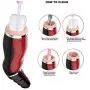Zrtfreya- Male T-Shirt Relax Toys Sucking Massager, Mens Electric Moaning Pusseys Strocker Sleeve Cup Toys with Multi Modes - Oral Automatic Cup, Tshirt