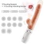 Heating Thrusting Sucking Vibrator G-spot Dildo with 10 Vibrating Modes 3 Thrusting Speed Imitating Oral Sex Movements of a Lover, EROCOME Clit Nipples Stimulator Massager for Women or Couple Fun