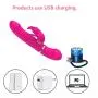 X-R Silicone Vibrating Rod Big V?bration Sexaadd Toy for Women Automatic Sexaadd Machine Telescopic Heating Rotation Waterproof Soft Safety