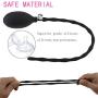 YouQDOLL Body-Safe Silicone Urethra Balloon Pump with Quick Release Valve Stretch Anal Sex Toys Inflatable Butt Plug