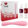 Handheld Personal Vibrating Wand Massager with Lube & Toy Cleaner – 20 Multi-Speed Sex Vibrator for Women, USB Rechargeable
