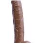 MXJYB Dual Hardness Silica Adult Products for Female Simulated Artificial Bars (Color: Brown) MXJYB