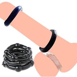 YOYOHOT 3pcx Soft Stretchy Pennis Cook Ring Erectlon Keeper Enhancer Prolong Toy for Men Érocti Adūlts Game