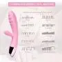 Rzoeox G Spot Vibrators Adult Sex Toys Waterproof Rechargeable Dildo Vibrators with Dual Motors 10 Vibration Modes Clitoris Vagina Stimulators Adult Sex Toy for Women