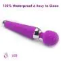 Sexy Slave Rechargeable and Waterproof Silicone Vibrator - 10 Function - Cordless Neck & Shoulder Portable Wand Body Massager,Best for Men,Women or Couples,Purple Sexy Slave Rechargeable and Waterproof Silicone Vibrator - 10 Function - Cordless Neck & Shoulder Portable Wand Body Massager,Best for Men,Women or Couples,Purple