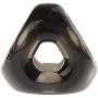 JINZHI Men Endurance Circle Black Soft TPE