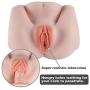 Male Masturbator Adult Sex Toys SAMMOR 3D Inviting Silicone Sex Love Doll with Virgin Vagina Tight Anal and Lifelike Labia, Realistic Pussy Ass with 2 Hole for Male Masturbation 3.8 Pounds
