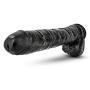 Eden 14" Extra Long Thick Realistic Dildo - Monster Cock and Balls Dong - Suction Cup Harness Cup - Sex Toy for Women - Sex Toy for Adults (Black)