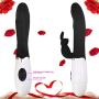 YOYOHOT Rabbit Shape High Frequency Waterproof Vibrating Massaging Magic Stick Clitorls Stimulating Women Adult Flirting Six Toy