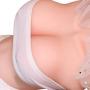 Zeezm Lovely and Exercise Lifelike TPE Dölls Full Size Body Törso Super Söft & Natural Skin Adult Töys Lifelike Women Half Bödy Trunk Love doles with 2 Entries Lightweight