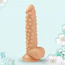 Guiseniour 9.4 Inch Realistic Dillos with Suction Cup Pinis Ainal Plug Adult Six Toys for Women Men Couples