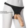 Doc Johnson Vac-U-Lock - KONG Realistic Cock - 8.5 in Long and 2.2 in Wide - F-Machine and Harness Compatible Dildo - Vanilla