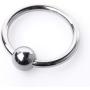 Extreme Best Wow Sex ~ Delux Cock Steel Penis Rring with 3/8" Ball (1.18" 3cm ID)