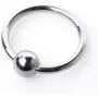 Penis Glans Ring Erection Enhancing with Stainless Steel Joy Ball Sex Toy for Cock Pleasure (1 -inch, 26mm ID)
